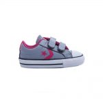 Converse Star Player BEBE 745253 Γκρι/Ροζ