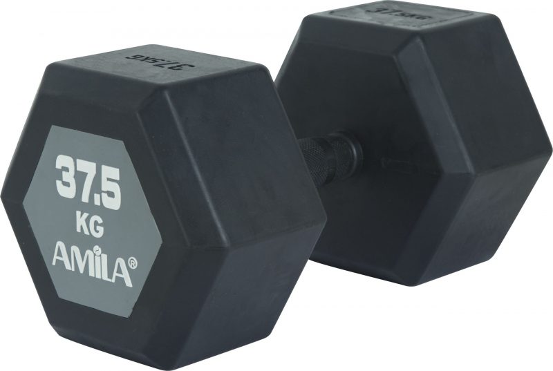 Aλτήρας Εξάγωνος Original Rubber H - 37,5Kg AMILA 90602