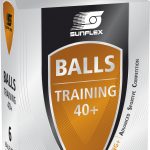 Μπαλάκια Ping Pong Sunflex Training PVC 6 Τεμάχια SUNFLEX 97250