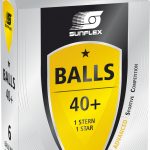 Μπαλάκια Ping Pong Sunflex Advanced PVC 6 Τεμάχια SUNFLEX 97251