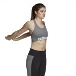 Adidas D2M Logo Bra DY4071 Γκρι - Image 5