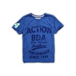 Tshirt Αντρικό Body Action 053607 Μπλε