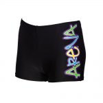 Μαγιό αγοριών Arena Sparkle Short 000120-506 Μαύρο