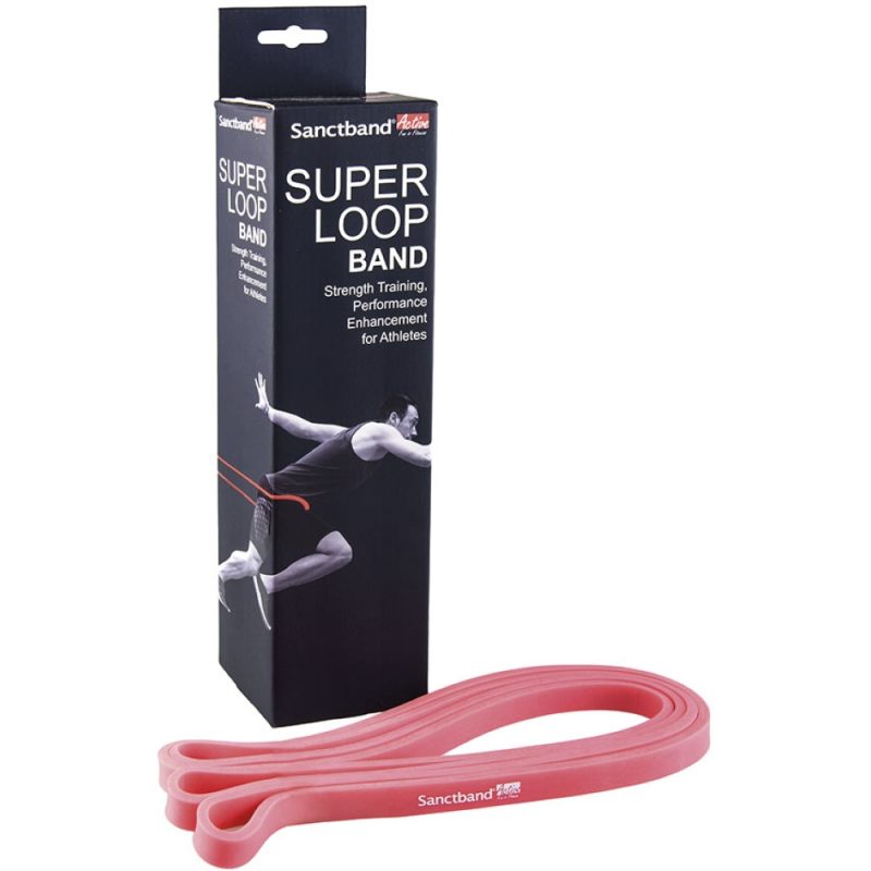Λάστιχο Αντίστασης Sanctband Active Super Loop Band Μαλακό 88273 Ροζ
