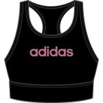 Adidas Sports Single Jersey Fitted Bra Top HF3786 Μαύρο