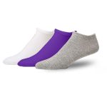 Xcode 3 Pairs XX Short 04584 Λευκό/Μωβ/Γκρι