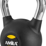 AMILA Kettlebell Rubber Cover Cr Handle 16Kg AMILA 44498