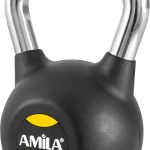 AMILA Kettlebell Rubber Cover Cr Handle 24kg AMILA 44573
