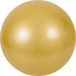 Μπάλα Ρυθμικής Γυμναστικής 16,5cm, Κίτρινη AMILA 47966