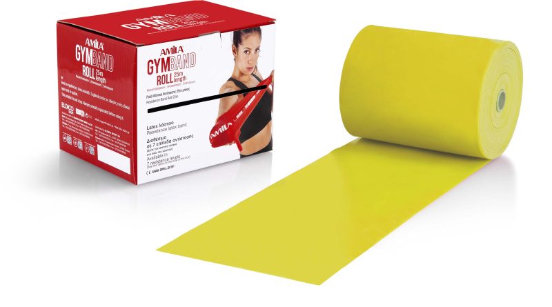 Λάστιχο AMILA GymBand Ρολό, Πολύ Μαλακό AMILA 48144