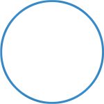 Χούλα-Χουπ 76cm - Φ18mm - 185gr, Μπλε AMILA 48160