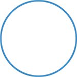 Χούλα-Χουπ 60cm - Φ18mm - 155gr, Μπλε AMILA 48166