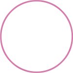 Χούλα-Χουπ 60cm - Φ18mm - 155gr, Ροζ AMILA 48167