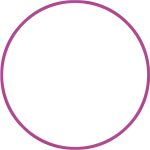 Χούλα-Χουπ 60cm - Φ18mm - 155gr, Φούξια AMILA 48169