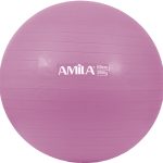 Μπάλα γυμναστικής AMILA GYMBALL 65cm Ροζ Bulk AMILA 48439