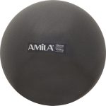 Μπάλα Pilates 19cm, Μαύρη, bulk AMILA 95805