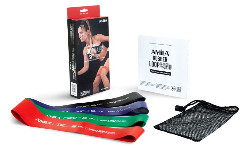 Set Λάστιχα Αντίστασης AMILA Rubber Loop BAND  96617
