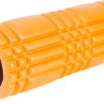 AMILA Foam Roller Plexus Φ14x33cm Πορτοκαλί/Μαύρο AMILA 96821