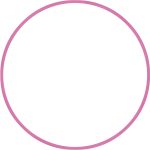 Χούλα-Χουπ HQ 60cm - Φ19mm - 230gr, Ροζ AMILA 98802