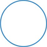 Χούλα-Χουπ HQ 60cm - Φ19mm - 230gr, Μπλε AMILA 98805