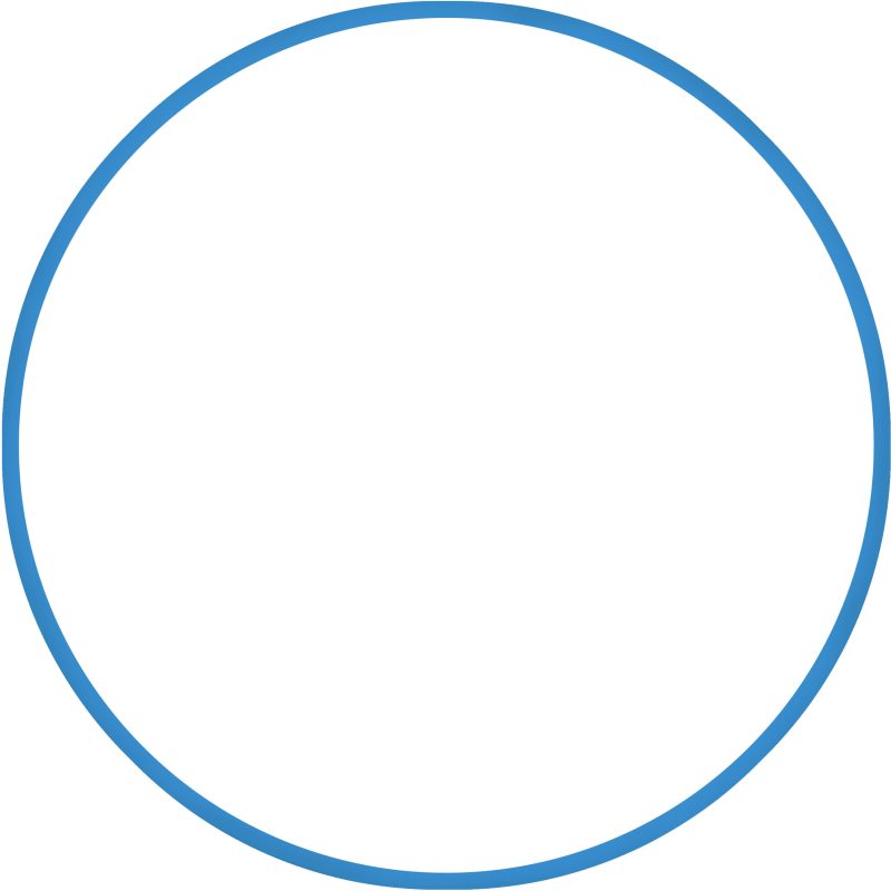 Χούλα-Χουπ 60cm - Φ19mm - 230gr, Μπλε AMILA 98805