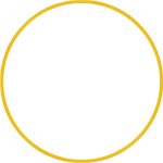 Χούλα-Χουπ HQ 60cm - Φ19mm - 230gr, Κίτρινο AMILA 98806