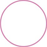 Χούλα-Χουπ HQ 70cm - Φ19mm - 280gr, Ροζ AMILA 98808