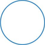 Χούλα-Χουπ HQ 70cm - Φ19mm - 280gr, Μπλε AMILA 98810