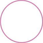 Χούλα Χουπ HQ 80cm - Φ19mm - 330gr, Ροζ AMILA 98816