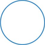 Χούλα-Χουπ 80cm - Φ19mm - 330gr, Μπλε AMILA 98818