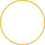 Χούλα Χουπ HQ 80cm - Φ19mm - 330gr, Κίτρινο AMILA 98820