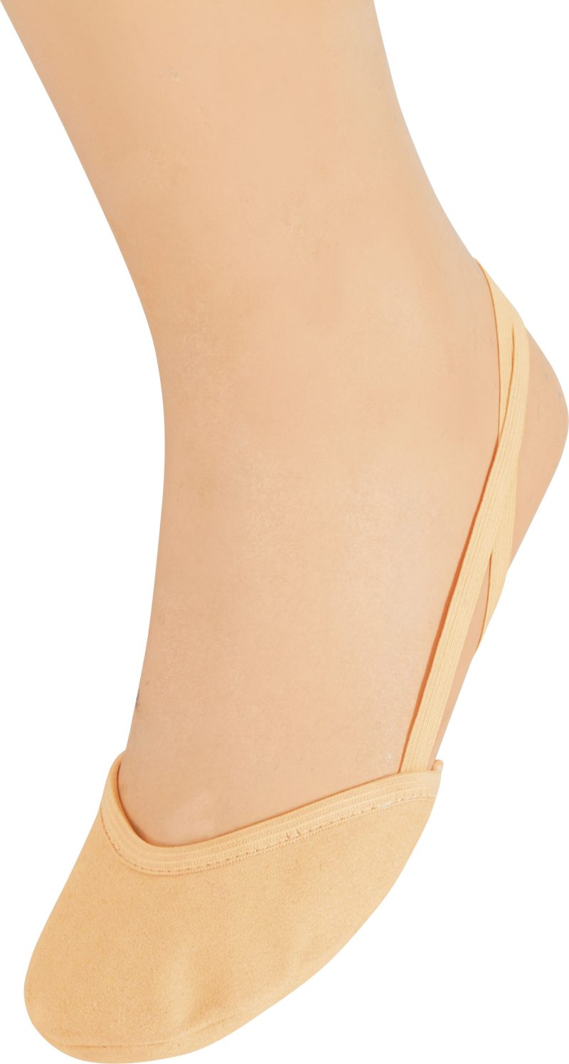 Παπούτσια Ρυθμικής Γυμναστικής Μύτης Microfiber Tan, Νο32 AMILA 98869