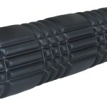 AMILA Foam Roller Plexus 45 Φ14x45cm Μαύρο/Λάιμ AMILA 96827