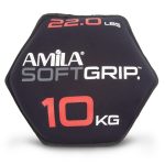 Δίσκος Βαρίδιο Soft Grip 10Kg AMILA 90755