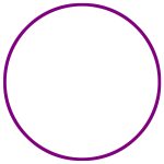 Στεφάνι ρυθμικής πλαστικό,70εκ. 009.8002 Μωβ