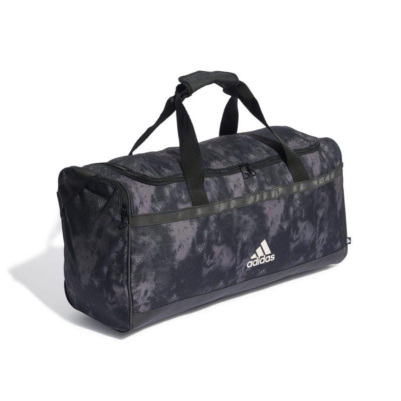 Adidas Linear Graphic Duffel Medium IS3784 Μαύρη