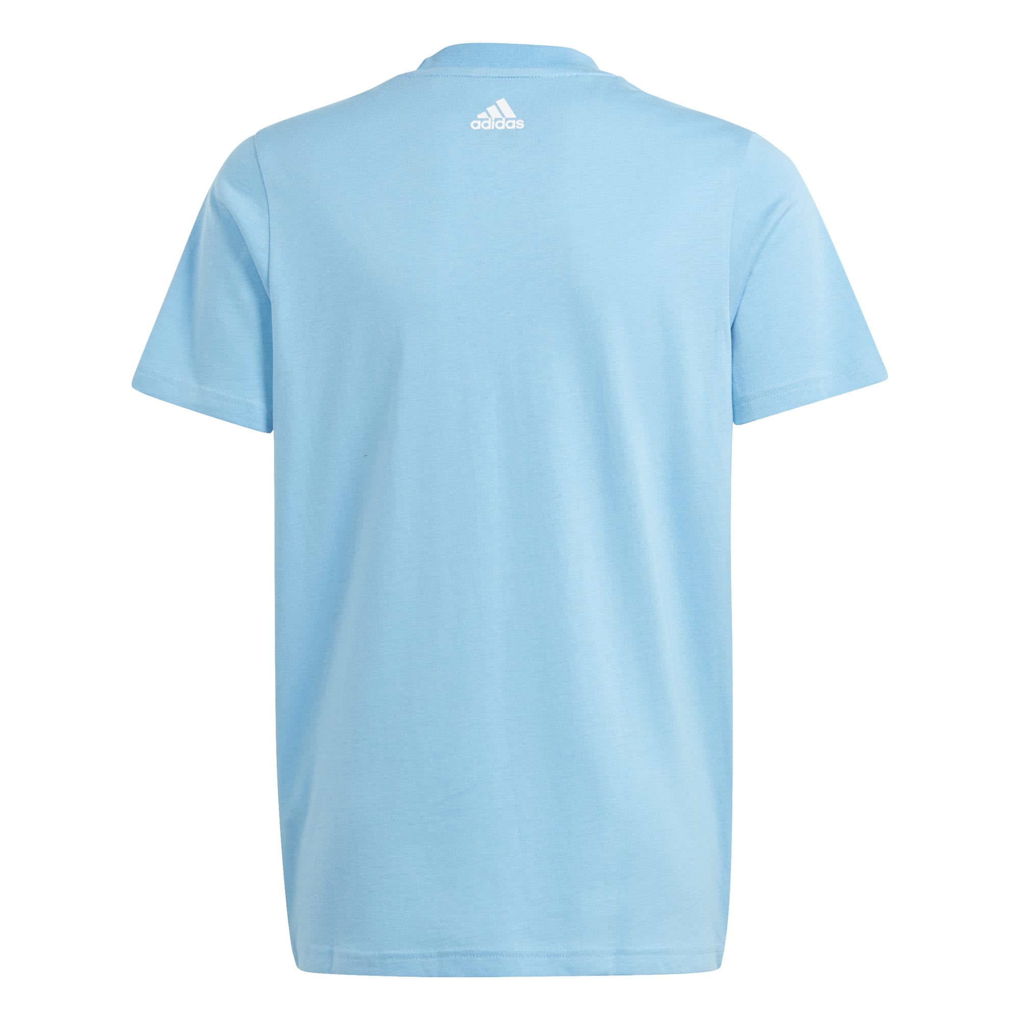 Adidas Essentials Two-Color Big Logo Cotton Tee IS2588 Θαλλασί - Image 3