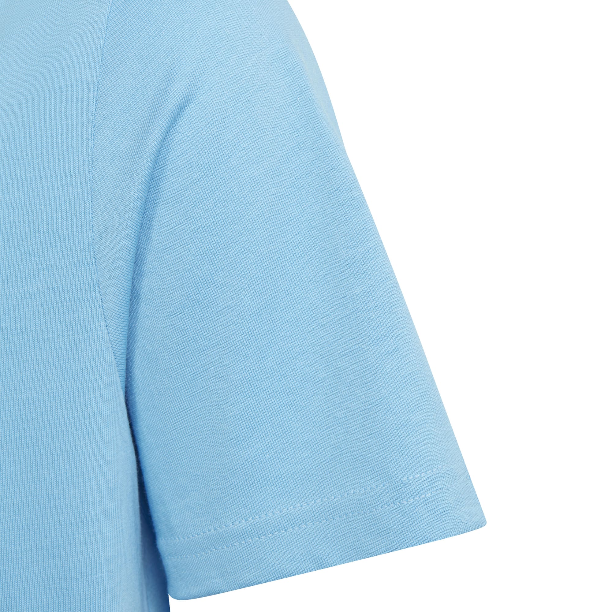 Adidas Essentials Two-Color Big Logo Cotton Tee IS2588 Θαλλασί - Image 5