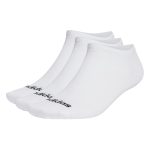 Adidas Thin Linear Low-Cut Socks 3 Pairs HT3447 Λευκές