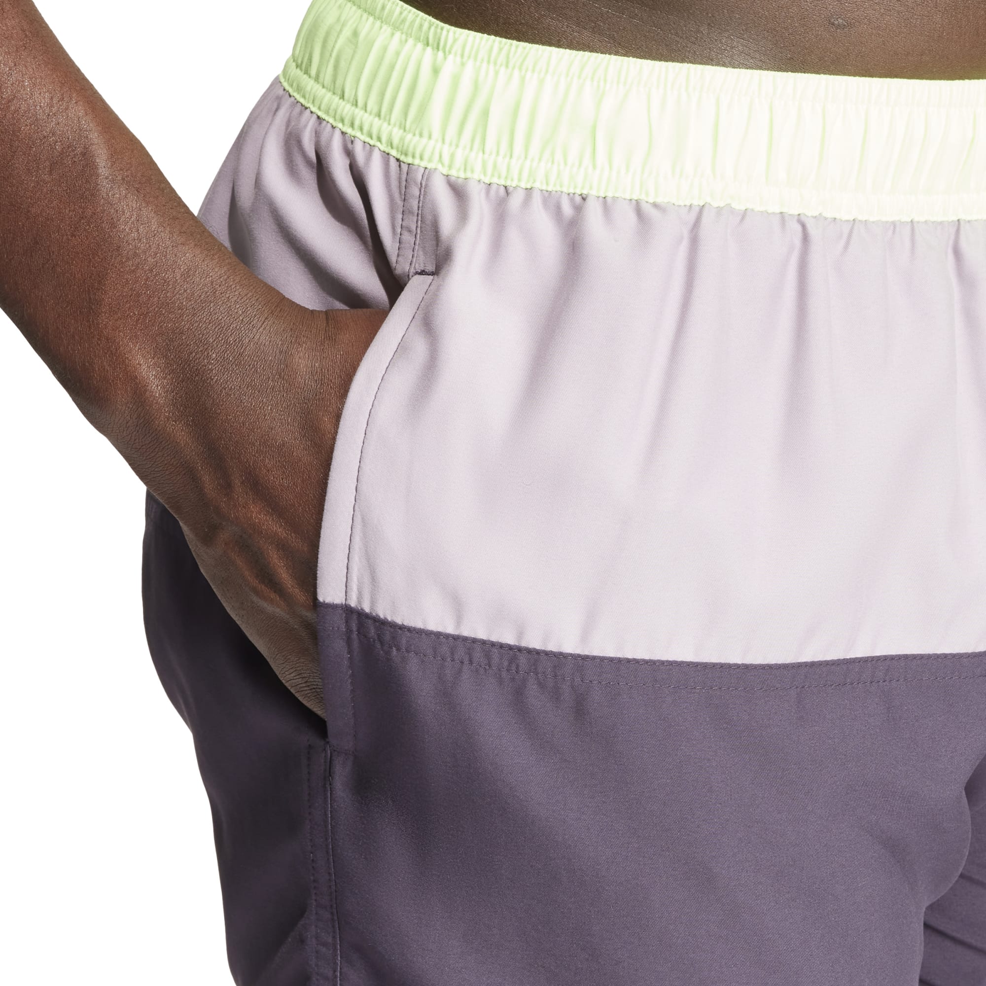 Adidas Colorblock CLX Swim Shorts IR6226 Μωβ - Image 5