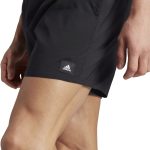 Adidas Solid CLX Short-Length Swim Shorts IA5390 Μαύρο - Image 7