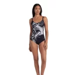Arena Bodylift Lucy Lightcross Low Women's Training Swimsuit 007120-550 Μαύρο