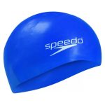 Speedo Plain Moulded Silicone Cap K 70990-0002 Μπλε