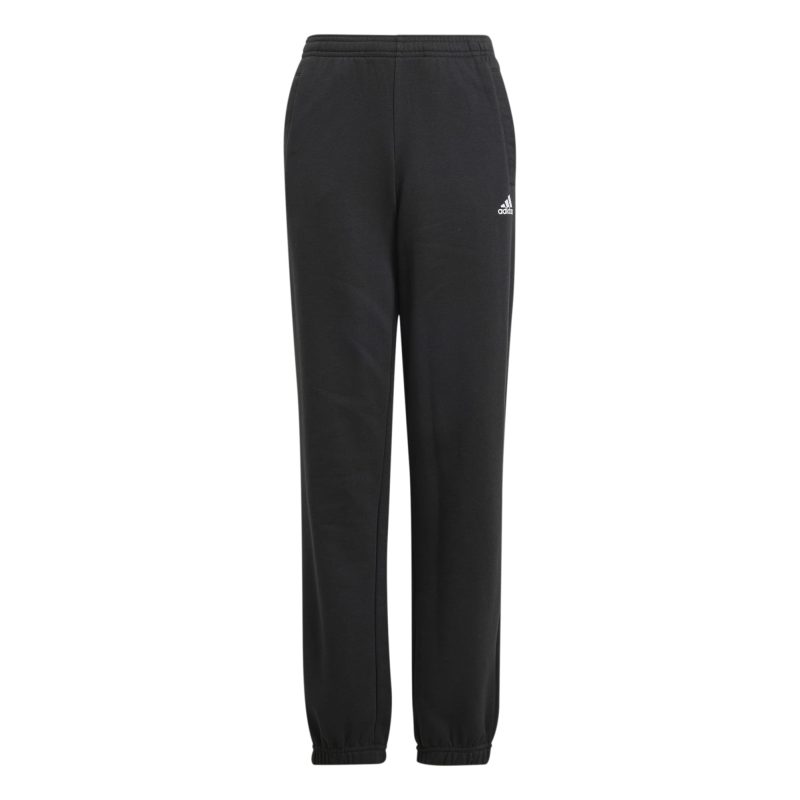 Adidas Essentials Small Logo Feel Cozy Fleece Pants Kids IV7311 Μαύρο