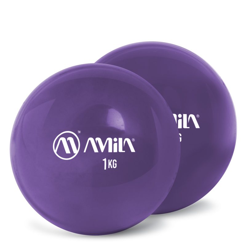 AMILA Palm Ball Two-Pack 1,0Kg Μωβ AMILA 96712