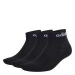 Adidas Think Linear Ankle Socks 3 Pairs IC1305 Μαύρες
