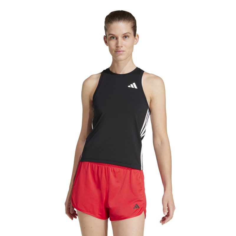 Adidas Train Essentials 3-Stripes Workout Tank Top JE8693 Μαύρο