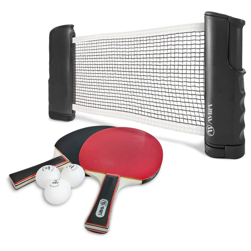 Σετ Ping Pong ΑΜΙΛΑ (2 ρακέτες + 3 μπαλάκια + Δίχτυ) AMILA 42605