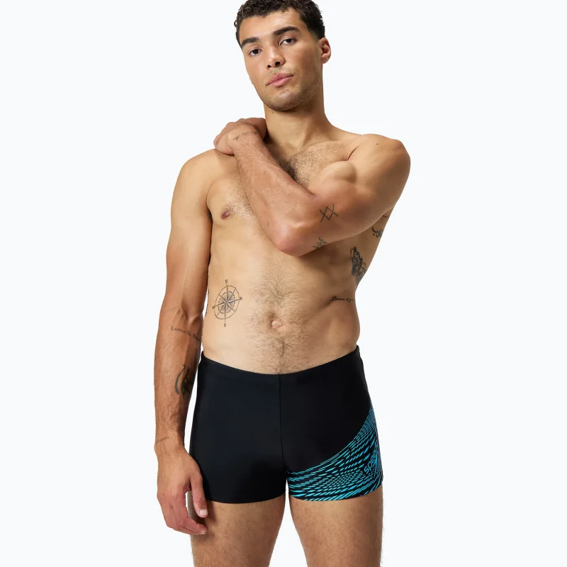 Speedo Medley Logo Aquashort 113541-6553 Μαύρο