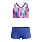 Speedo Girls Allover 2 piece Boyleg Short 003735-18116 Πολύχρωμο